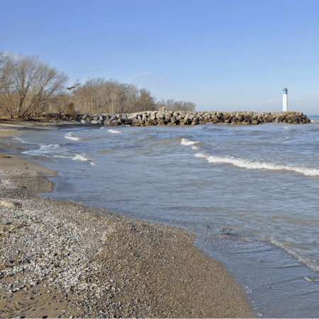 Lake Ontario shoreline